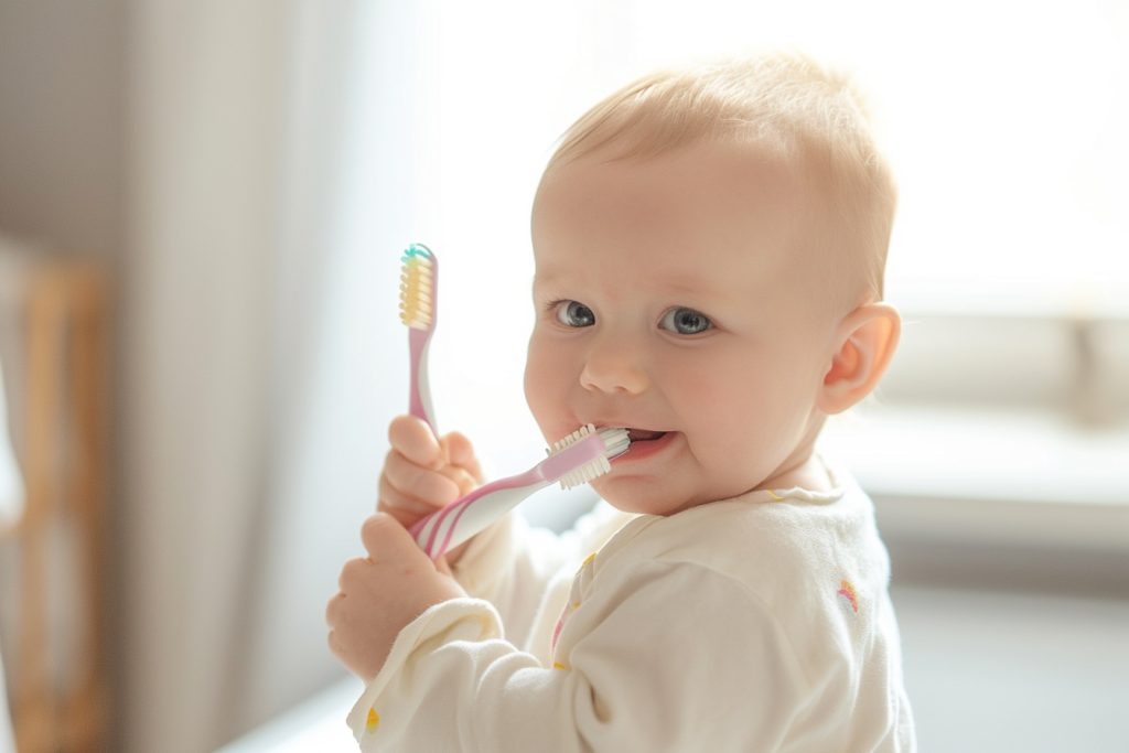 Quand commencer à prendre soin des dents de bébé ?
